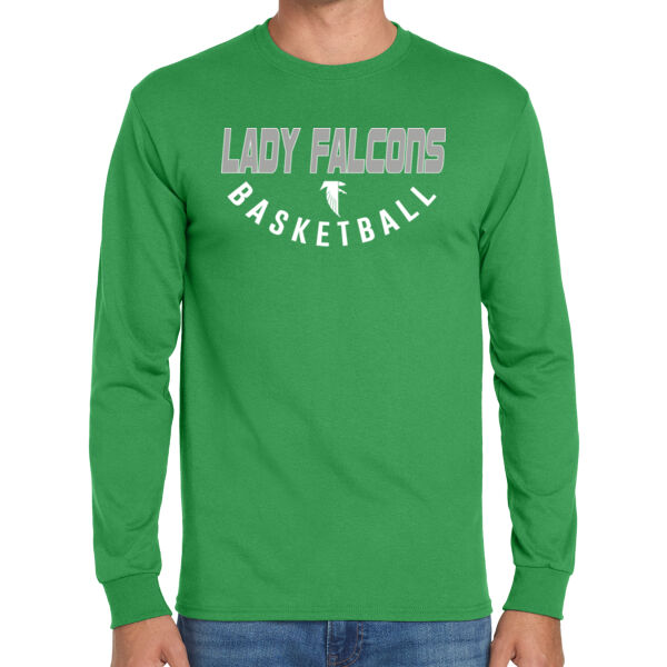 Jerzees 50/50 Long Sleeve Tshirt - green shirt Thumbnail