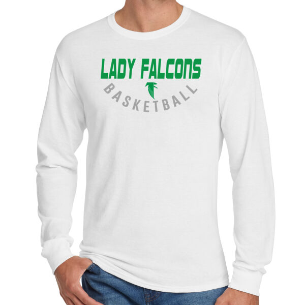 Jerzees 50/50 Long Sleeve Tshirt - green shirt 2 Thumbnail