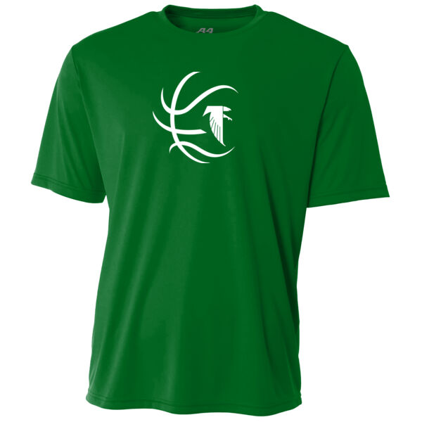 A4 Cooling Performance Tee - design 5 on green Thumbnail