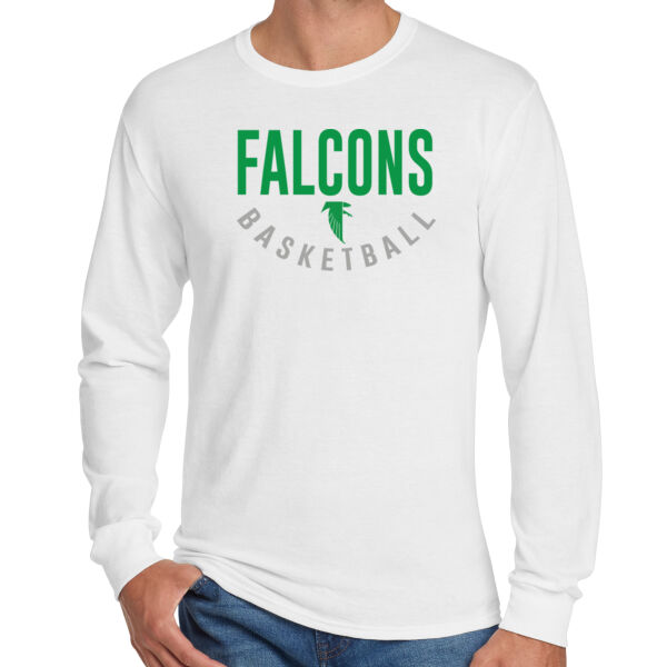 Jerzees 50/50 Long Sleeve Tshirt - green shirt 2 2 Thumbnail