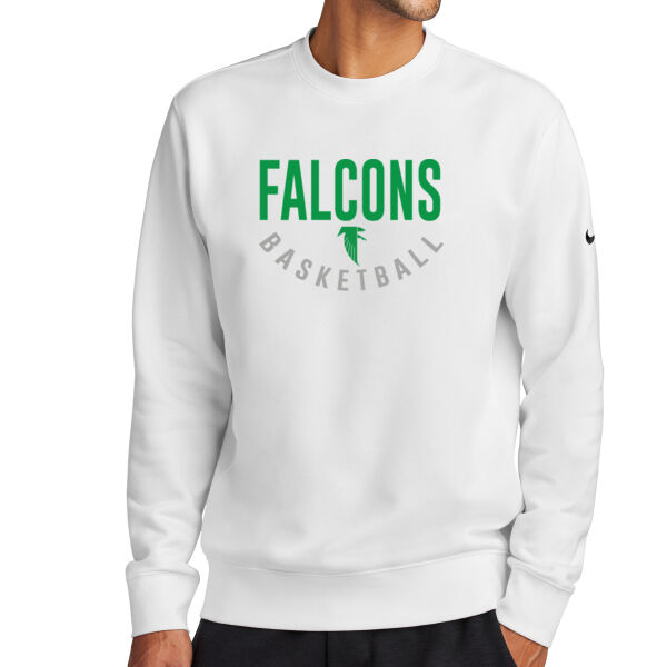 Nike Club Fleece Swoosh Crewneck 3 Thumbnail