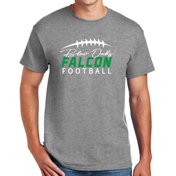 Gildan 50/50 - dark grey tshirt Thumbnail