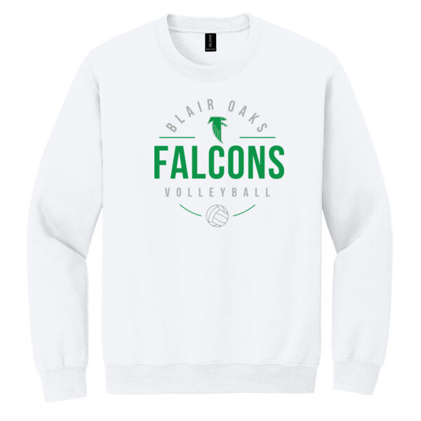 Gildan Crewneck white 2 Thumbnail