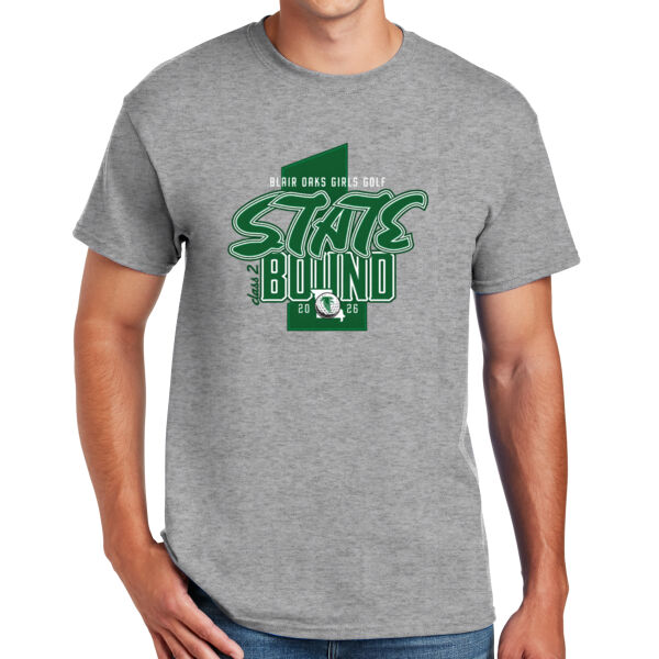 Gildan 50/50 Tee - grey Thumbnail