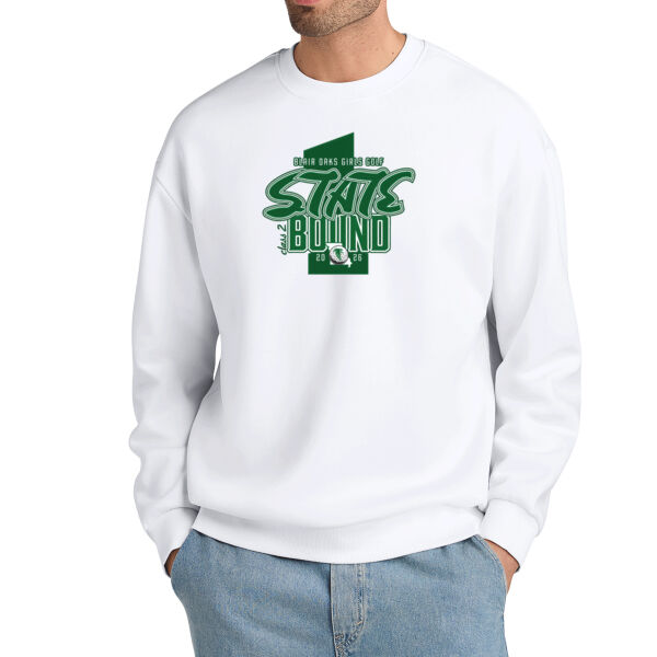 District V.I.T. Heavyweight Crewneck white Thumbnail