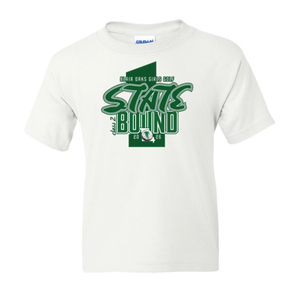 Youth Gildan Tee - white Thumbnail