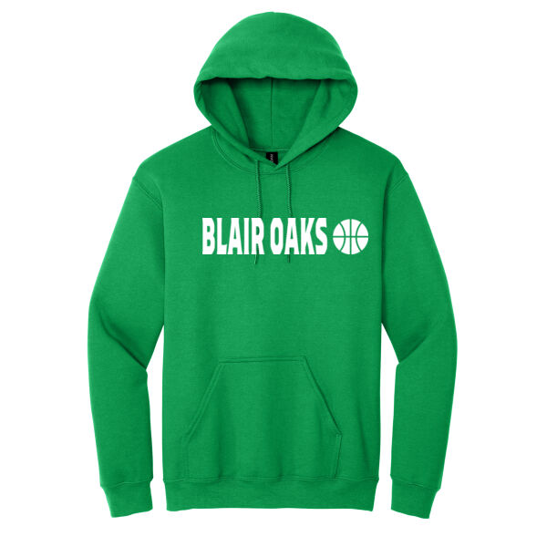 Gildan Hoodie - green 2 Thumbnail