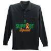 Long Sleeve Silk Touch Polo with Pocket Thumbnail
